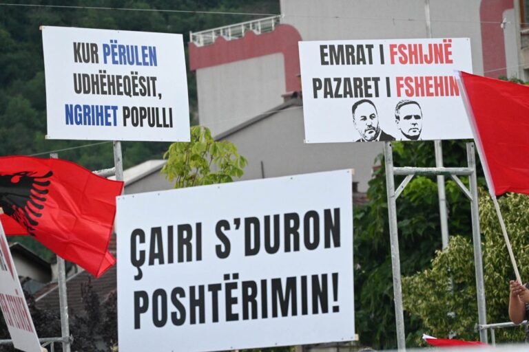 Protesta e dytë e BDI-së për emrat e rrugëve në Tetovë! Kërkohet dorëheqja e Kasamit, paralajmërohen hapa të tjerë